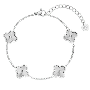 Armband mit Kleeblatt-Charms