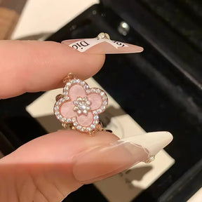 Armband Sakura mit Kleeblatt