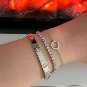 Armreif Arianna mit Zirkonia