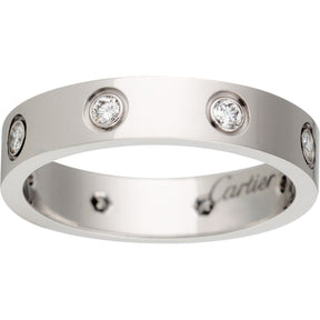 Ehering Éterna Pavé - Silber