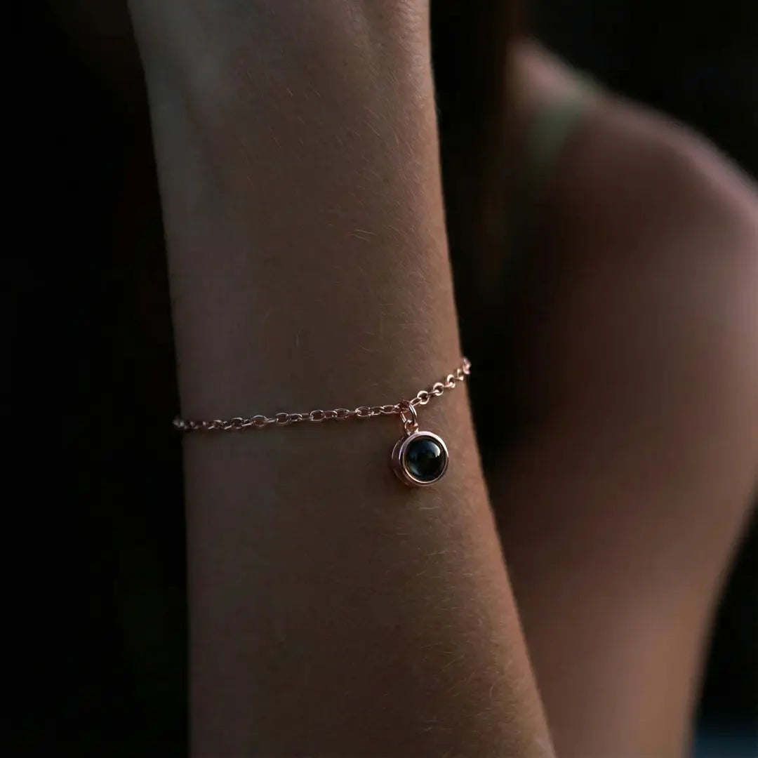 Filigranes Armband mit Foto