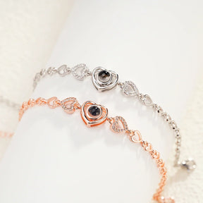 Herz-Armband mit Foto