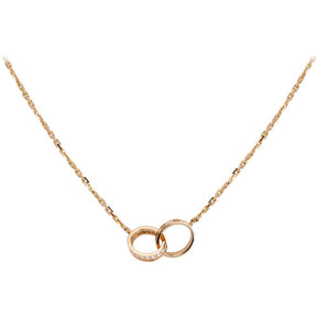 Kette Éterna Pavé - Roségold