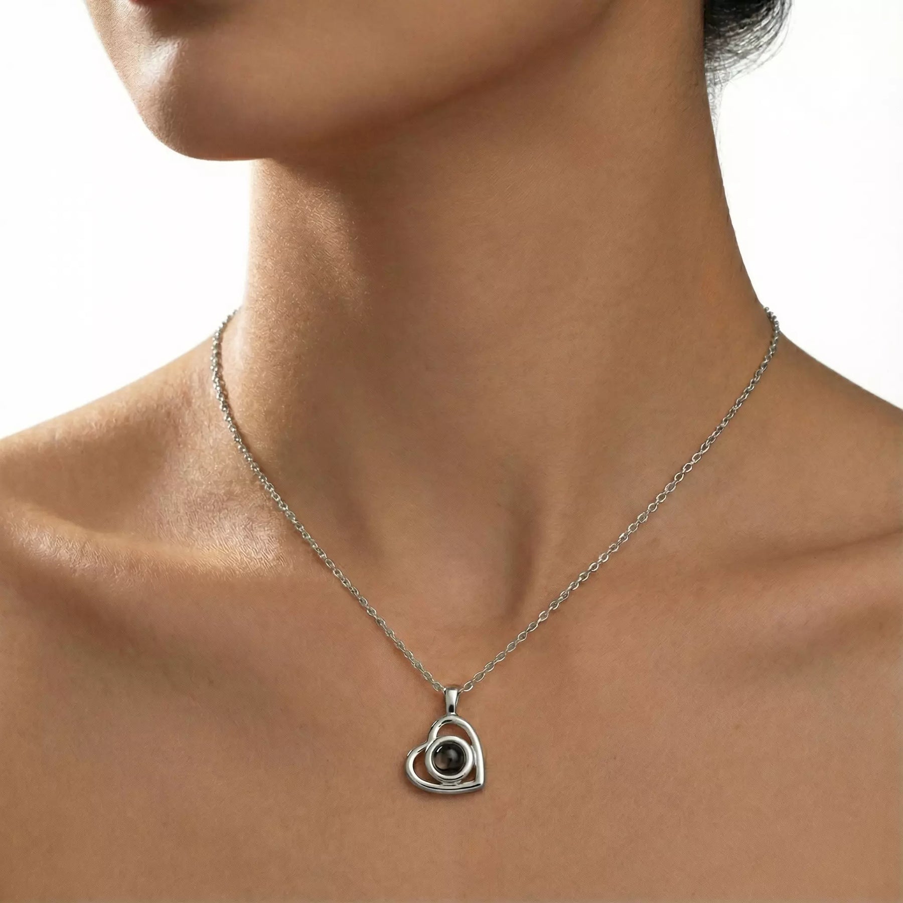 Kette mit Foto-Anhänger