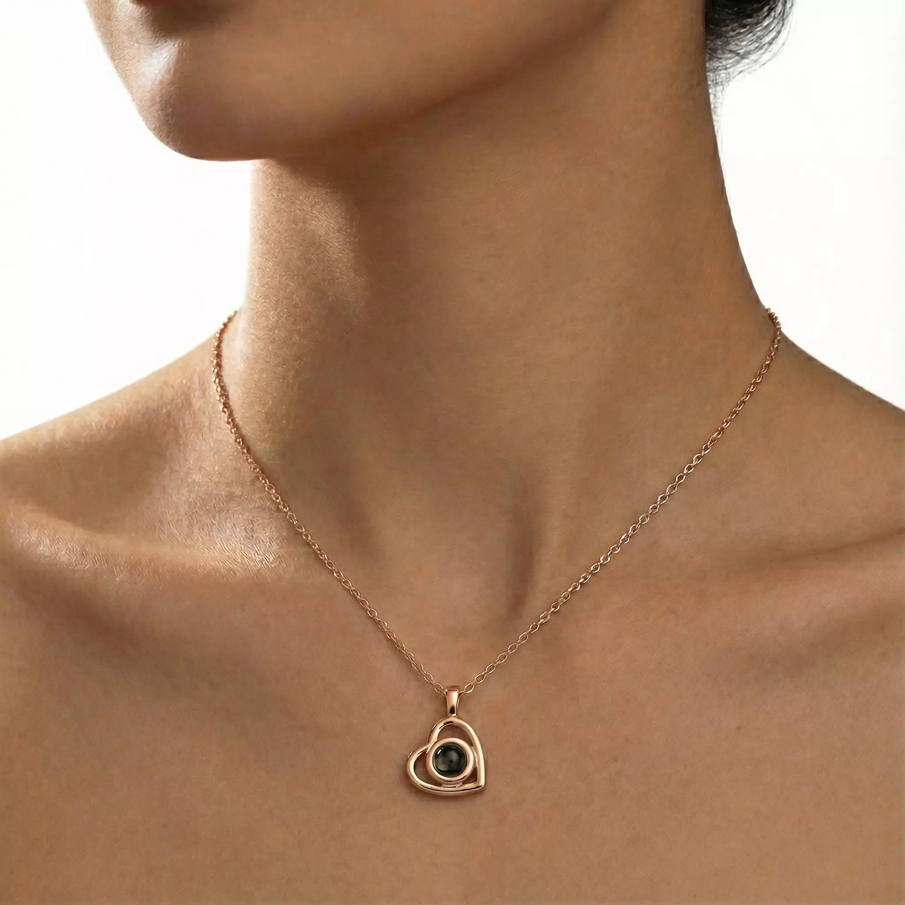 Kette mit Foto-Anhänger