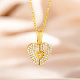 Kette mit Herz-Medaillon