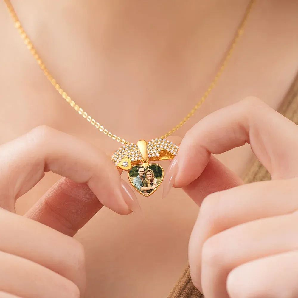 Kette mit Herz-Medaillon