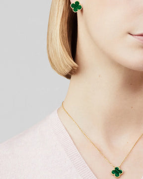 Kette mit Kleeblatt-Anhänger