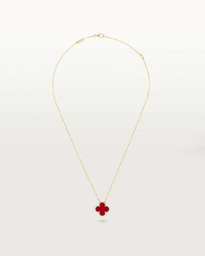 Kette mit Kleeblatt-Anhänger