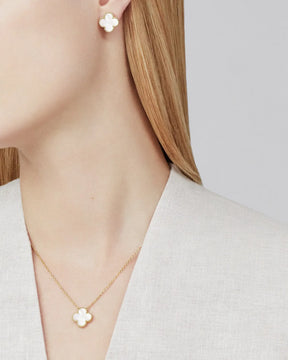 Kette mit Kleeblatt-Anhänger