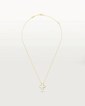 Kette mit Kleeblatt-Anhänger