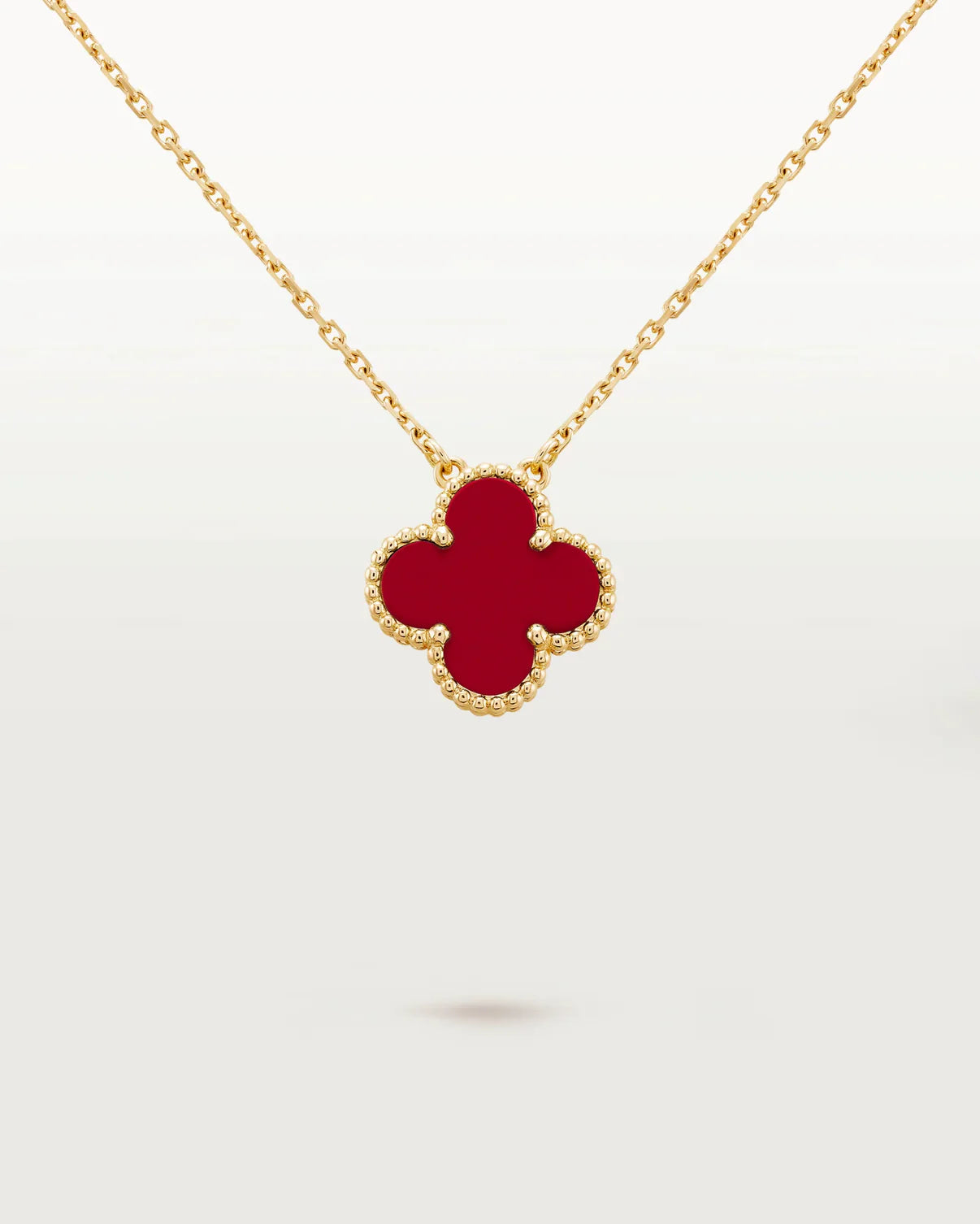 Kette mit Kleeblatt-Anhänger