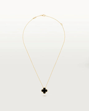 Kette mit Kleeblatt-Anhänger