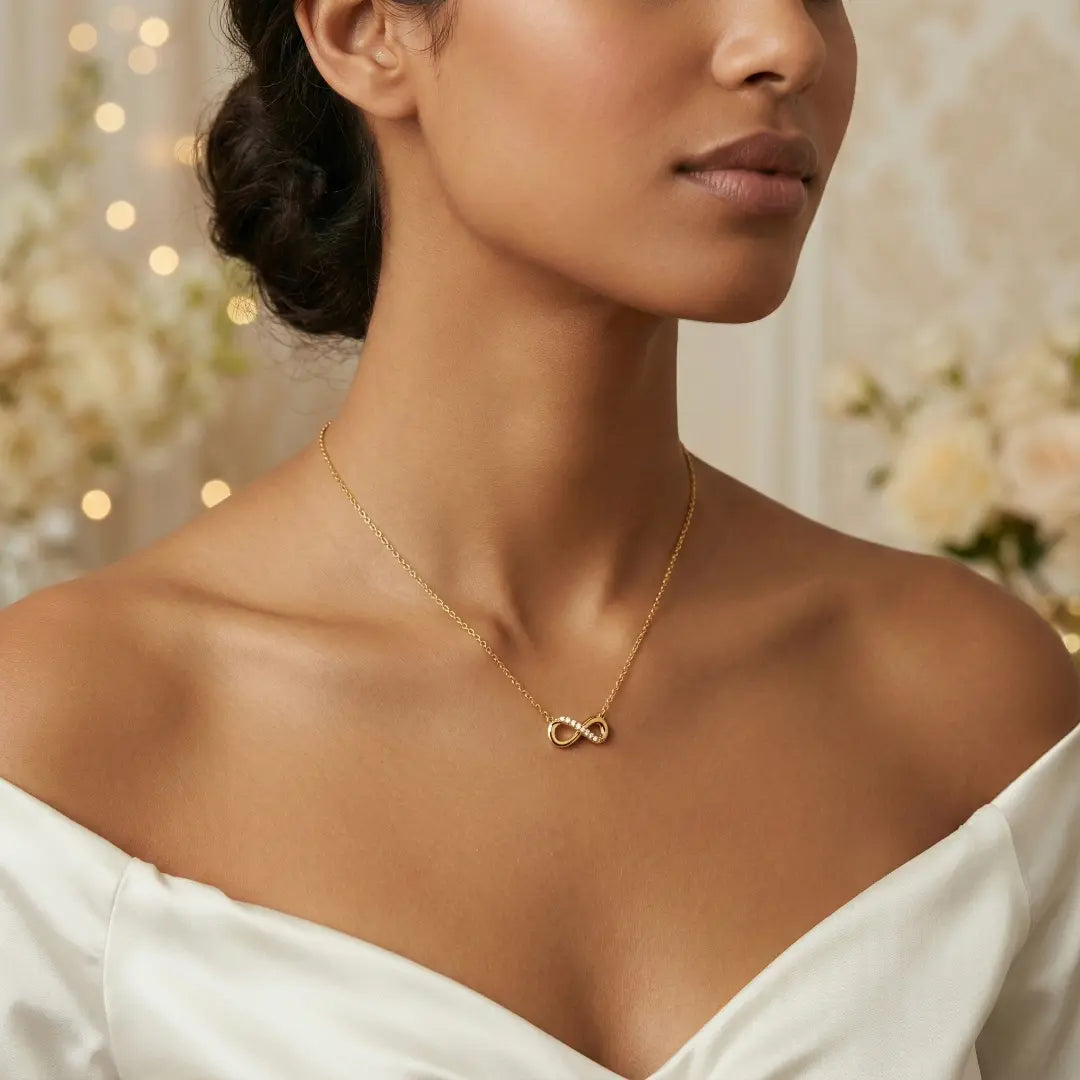 Kette mit Unendlichkeits-Symbol