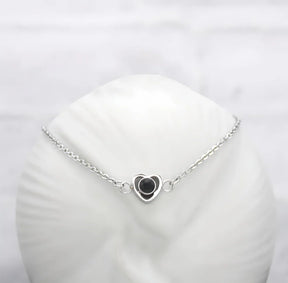 Kettenarmband mit Herz und Foto