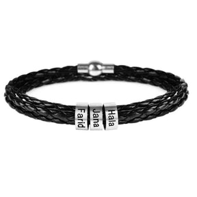 Lederarmband mit Gravur (Herren) - Bild 10