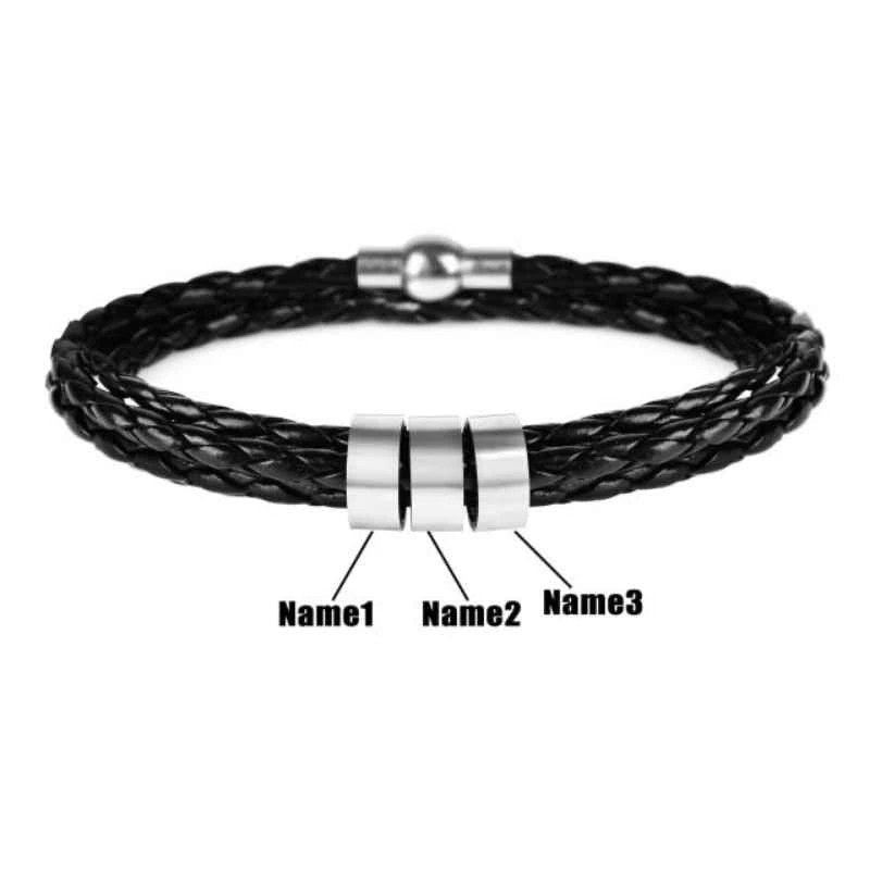 Lederarmband mit Gravur (Herren) - Bild 16