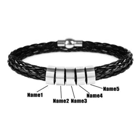 Lederarmband mit Gravur (Herren) - Bild 17
