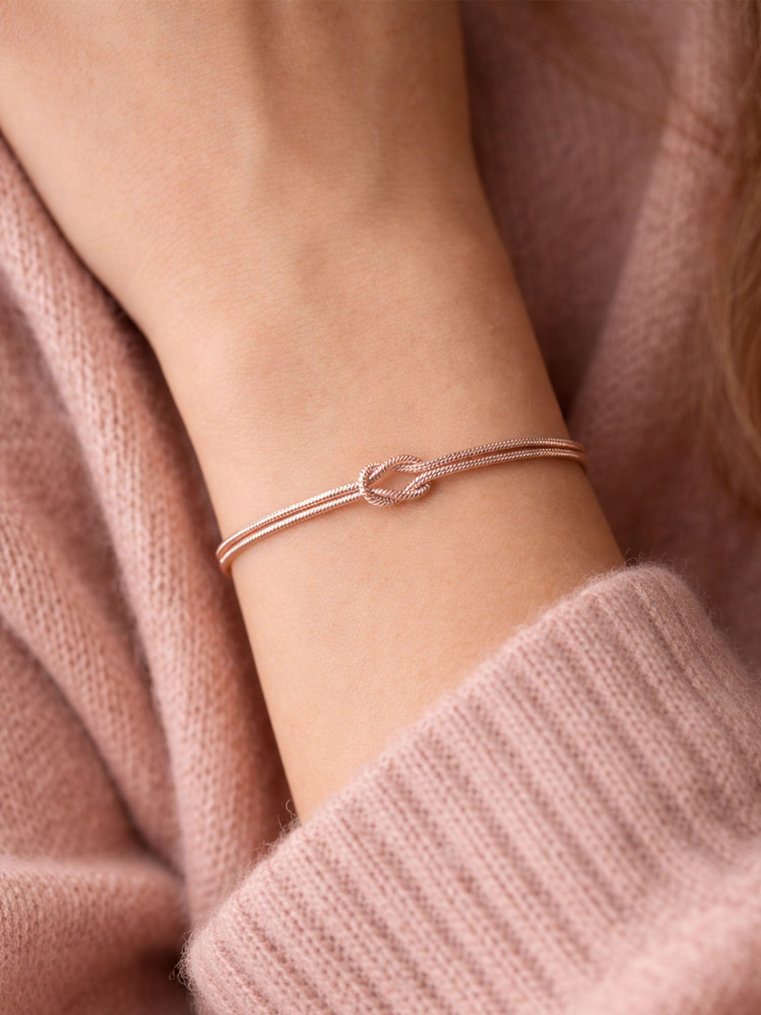 Liebesknoten Partnerarmband - Bild 3