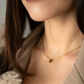 Personalisierte Kette mit Buchstaben