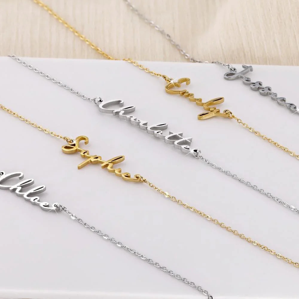 Personalisierte Kette mit Namen