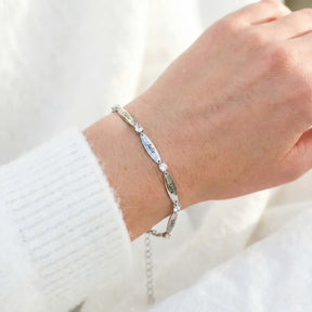 Personalisiertes Armband mit Zirkonia
