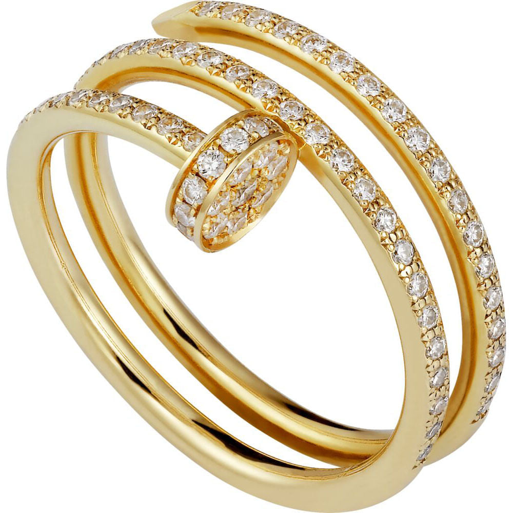 Ring Audace Pavé - Gold