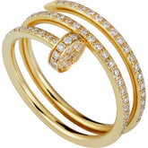 Ring Audace Pavé - Gold