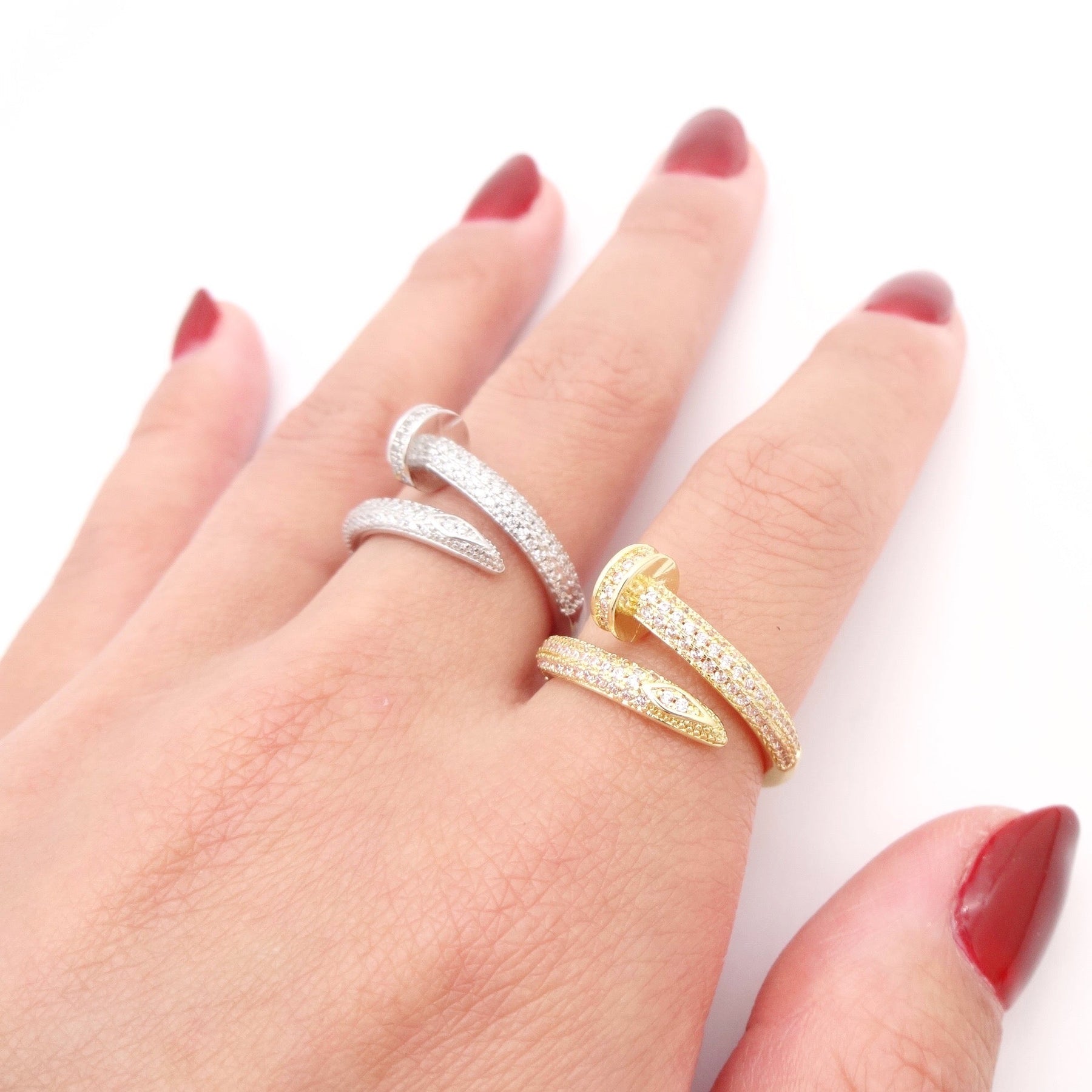 Ring Audace Pavé - getragen