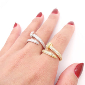 Ring Audace Pavé - getragen