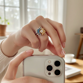 Ringe Sonne und Mond