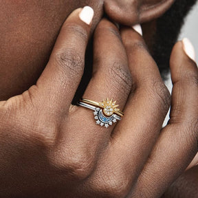 Ringe Sonne und Mond