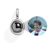 Runder Clip-Charm mit Foto