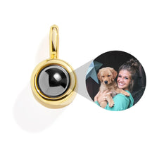 Runder Clip-Charm mit Foto