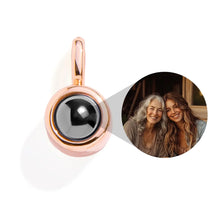 Runder Clip-Charm mit Foto